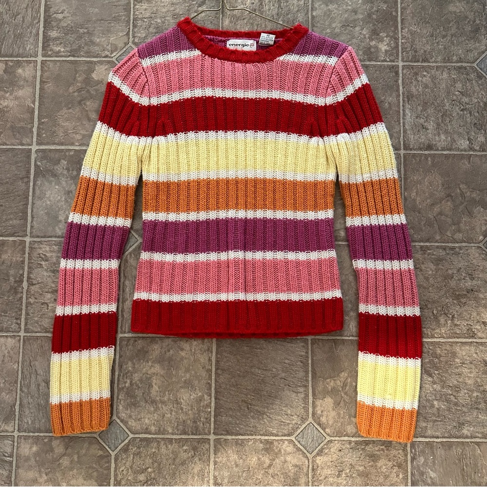 Energie Girls striped sweater